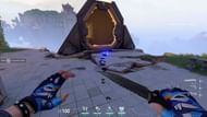 Yoru's teleport trick using Gatecrash (Image via Valorant)